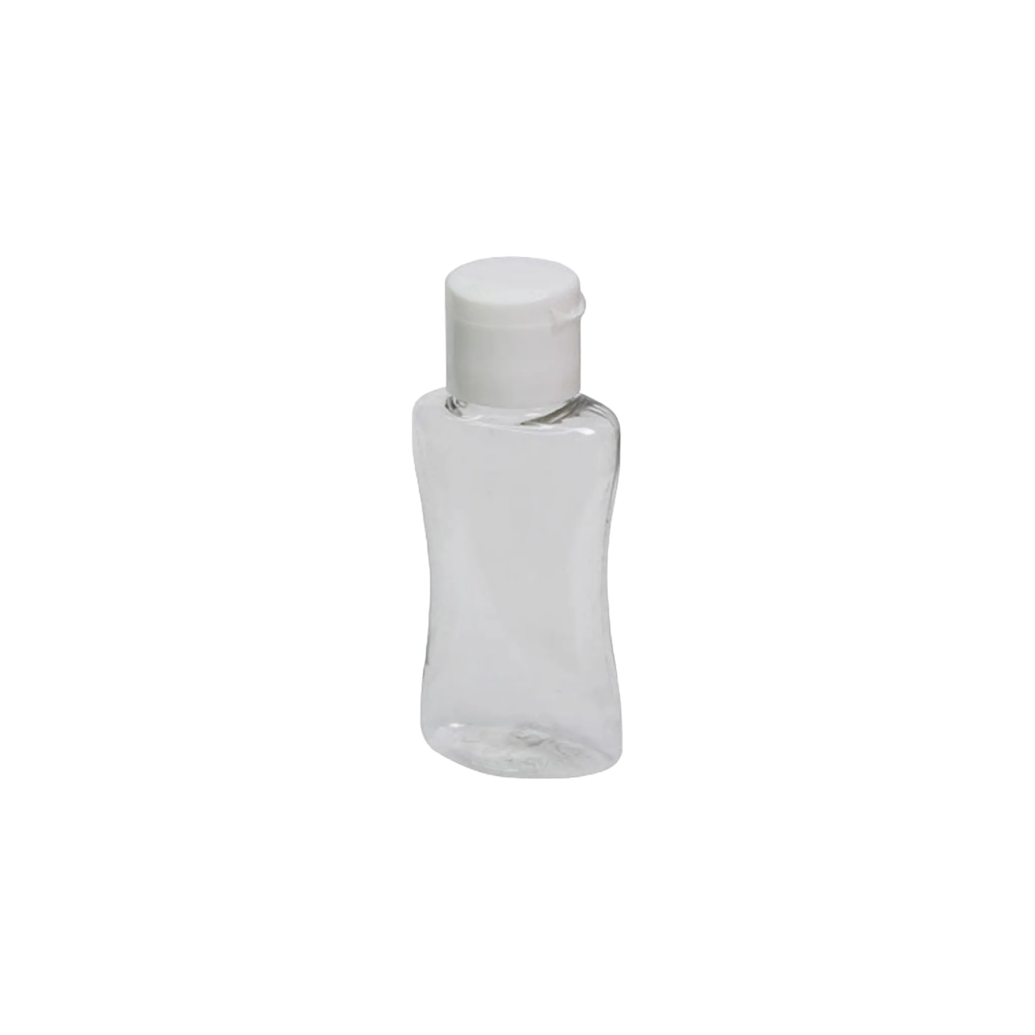 250ml PET Lotion Pump Curve Bottle Clear Plastic Nu Ware