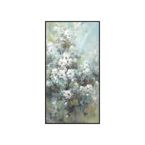 Abstract Floral Oil Painting