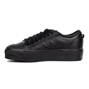 Adidas Nizza Platform Low-Top Sneakers Leather Black Colour For Men