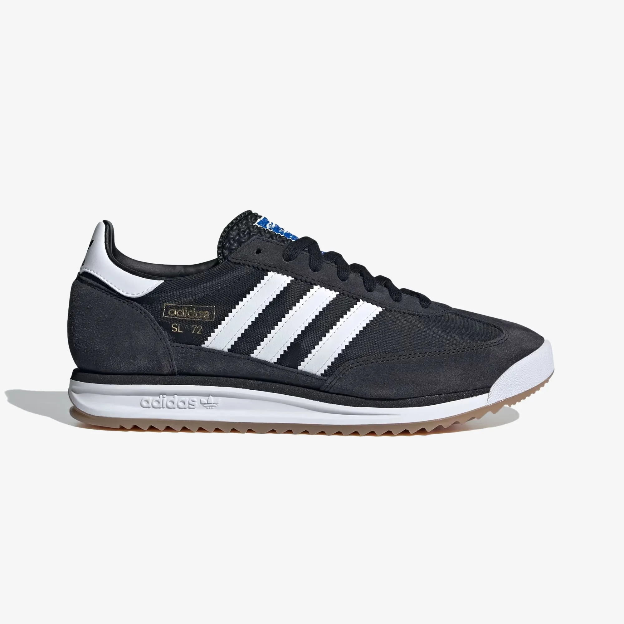 ADIDAS ORIGINALS | SL 72 RS { CORE BLACK/CLOUD WHITE/BLUE