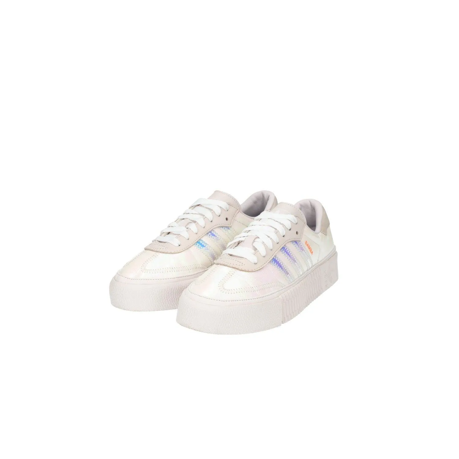 Adidas Sambarose Low-Top Sneakers Leather Pink Colour For Women