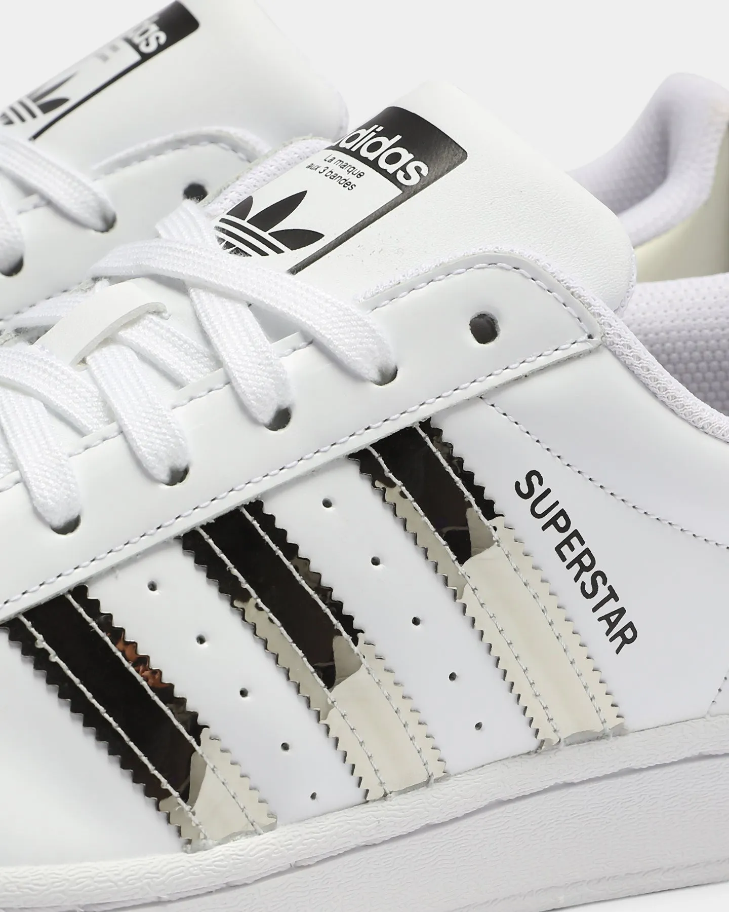 Adidas Women's Superstar White/Silver/Black