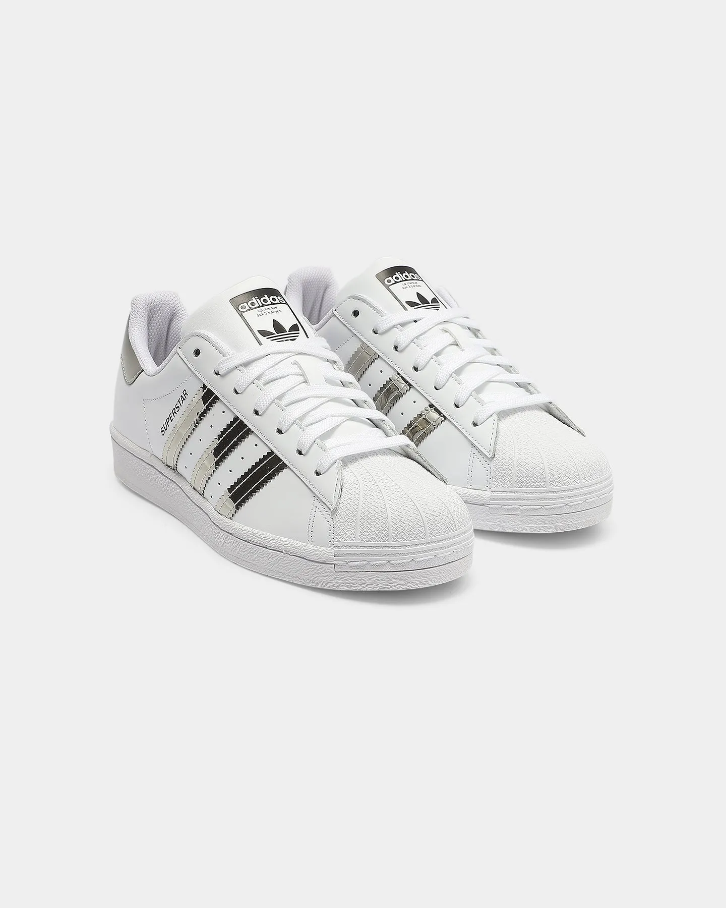 Adidas Women's Superstar White/Silver/Black