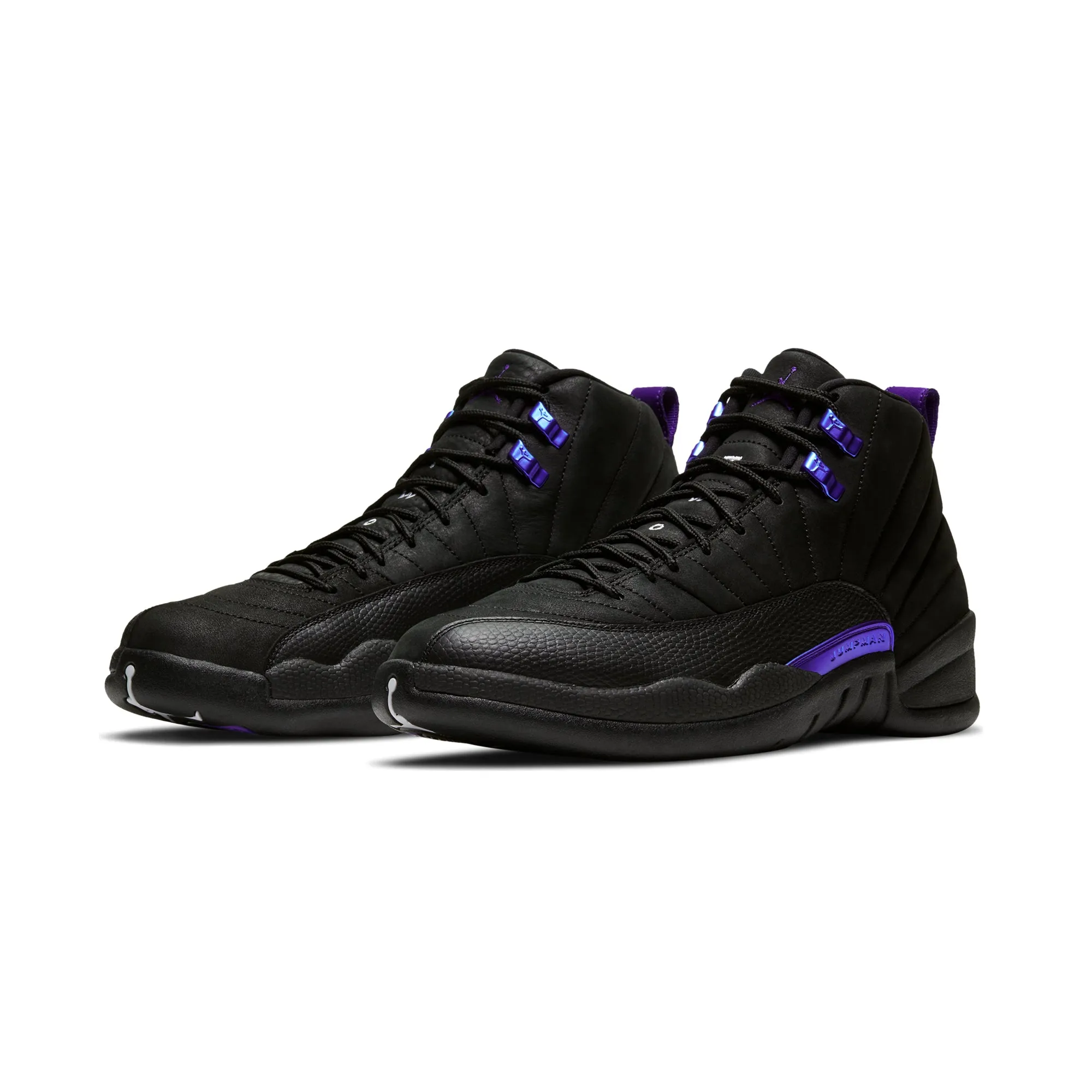 Air Jordan Mens 12 Retro Black Concord Shoes