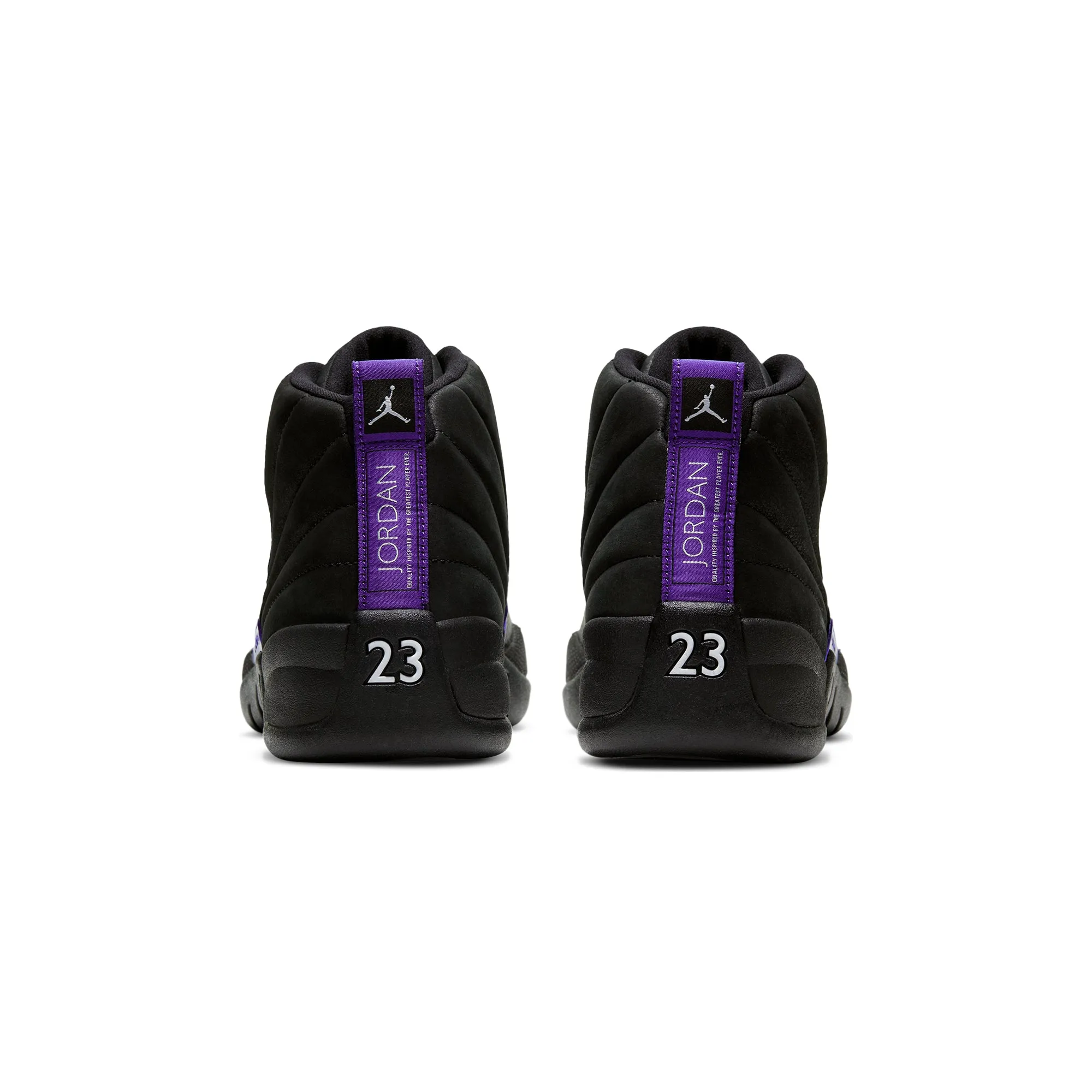 Air Jordan Mens 12 Retro Black Concord Shoes