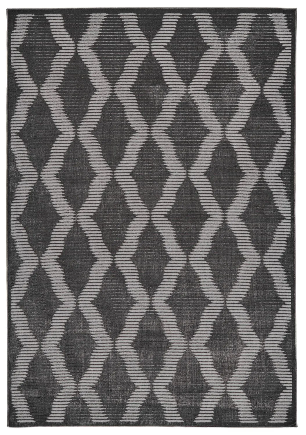 Alexander Charcoal Gray Rug by BD Fine