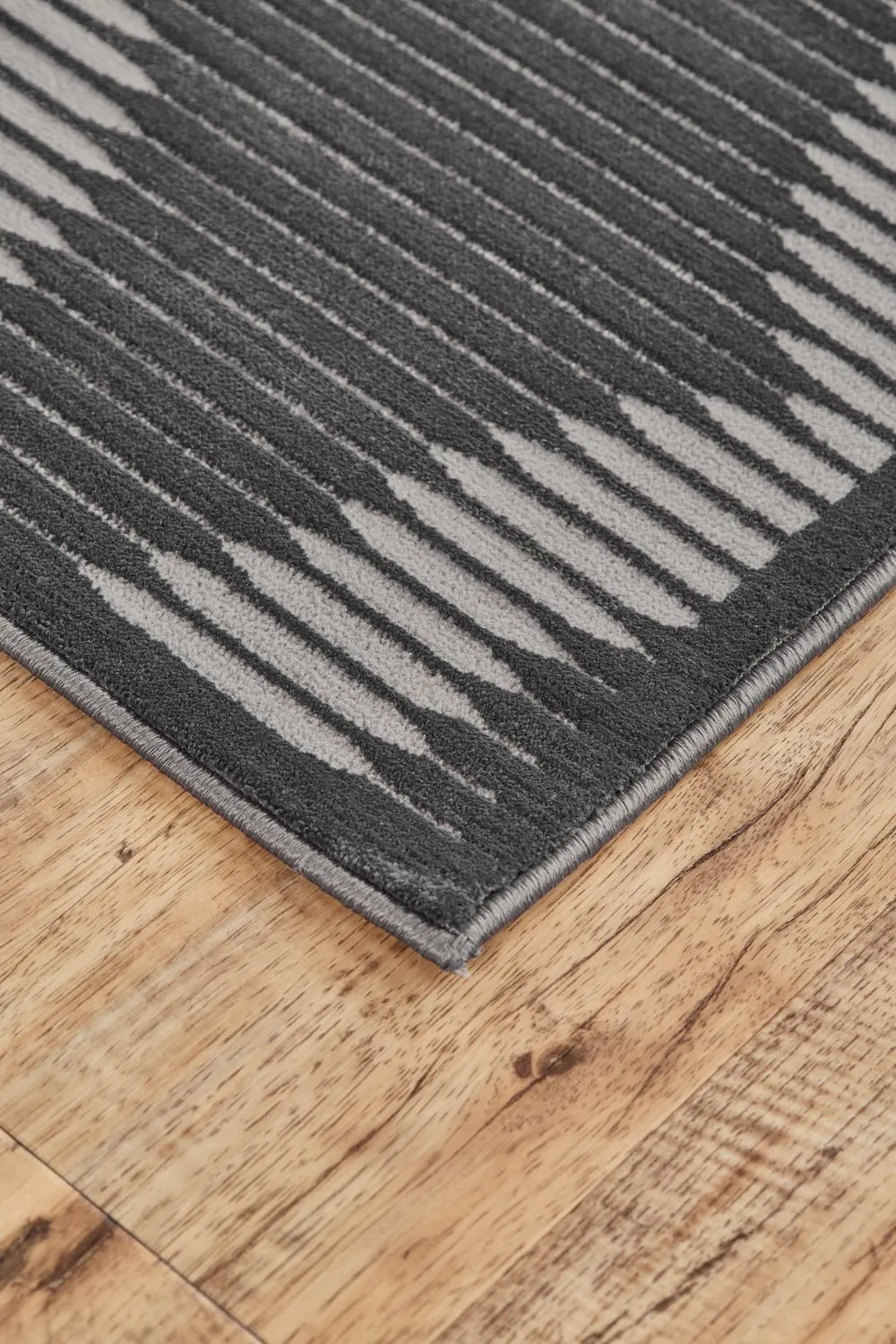 Alexander Charcoal Gray Rug by BD Fine