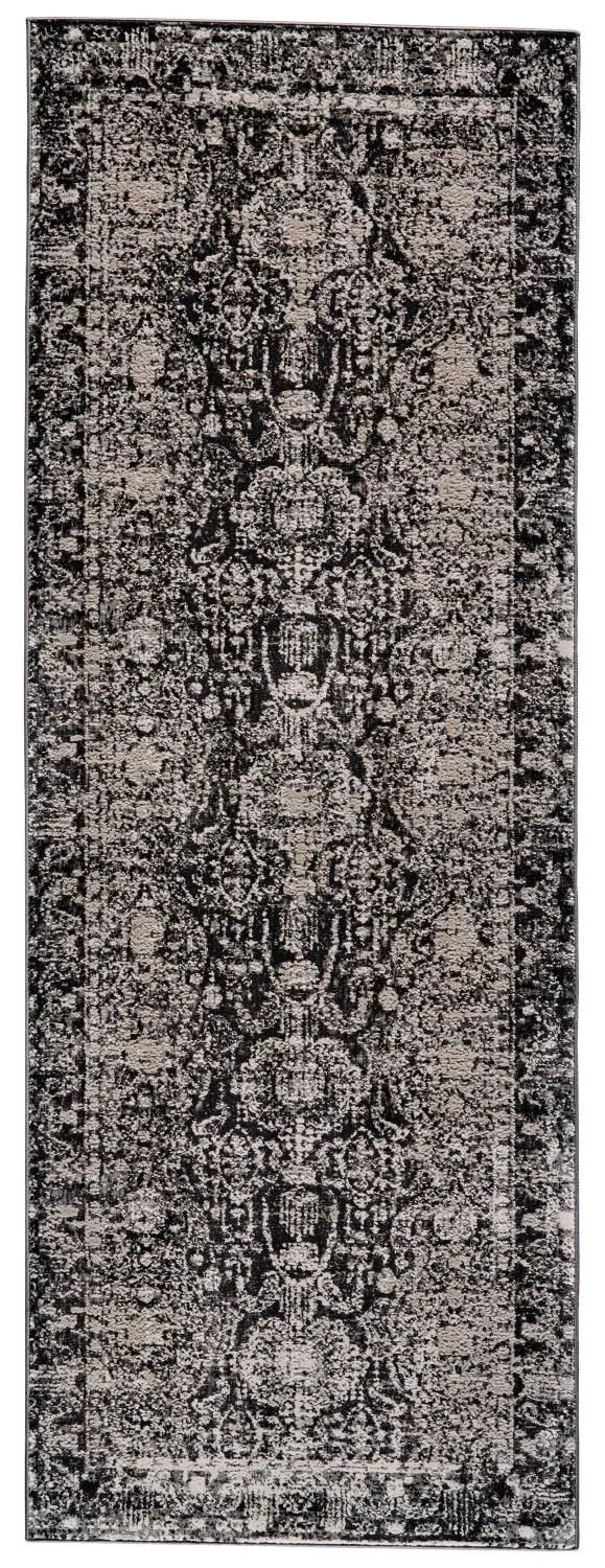 Alexander Gray and Ivory Rug by BD Fine