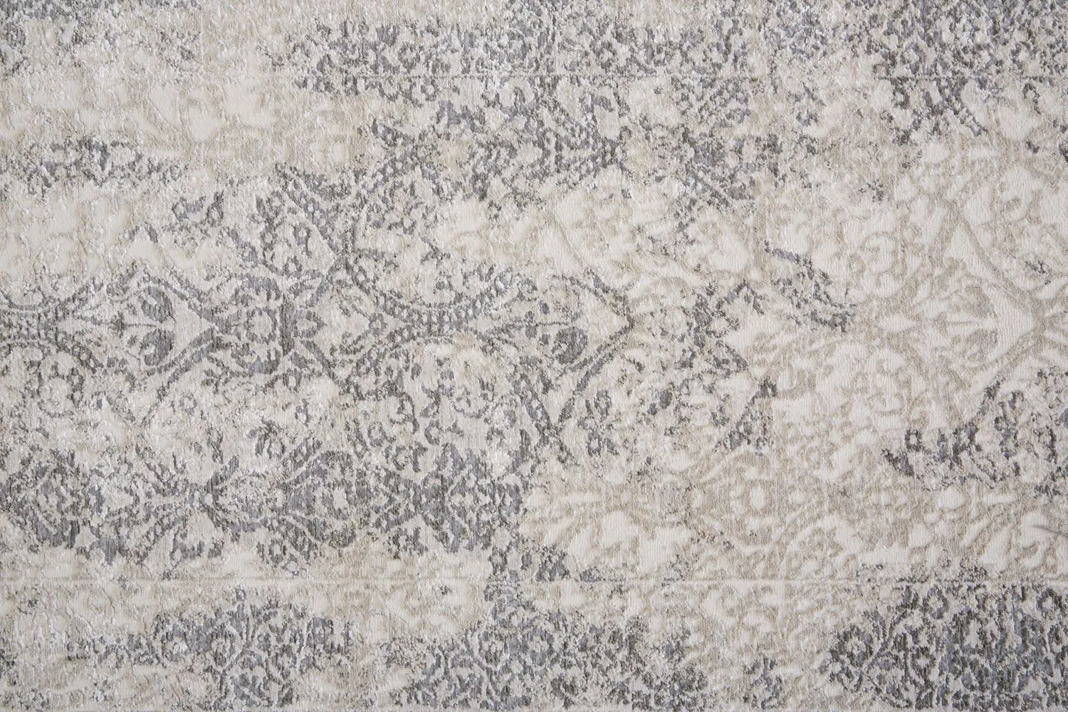 Alexander Ivory and Gray Rug by BD Fine