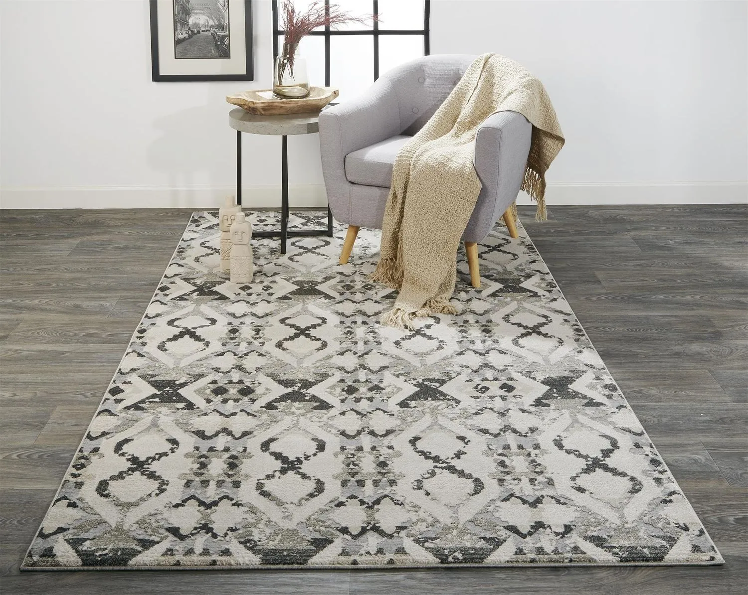 Alexander Ivory Rug by BD Fine