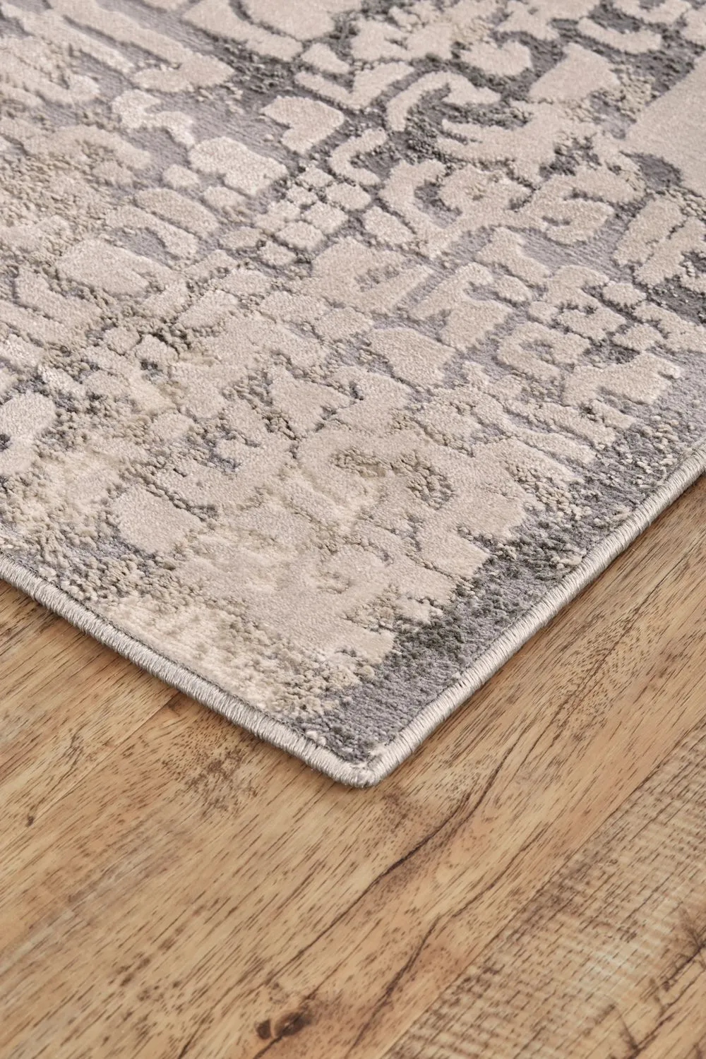 Alexander Steel and Silver Gray Rug by BD Fine