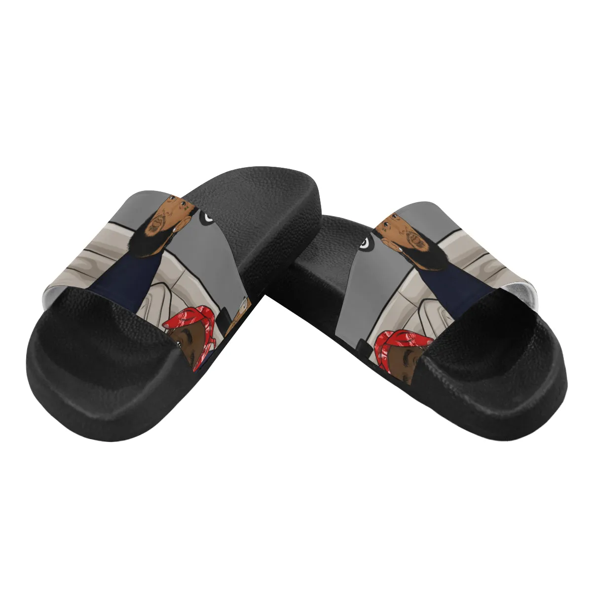 ANGEL OF THE HOOD Men's Slide Sandals