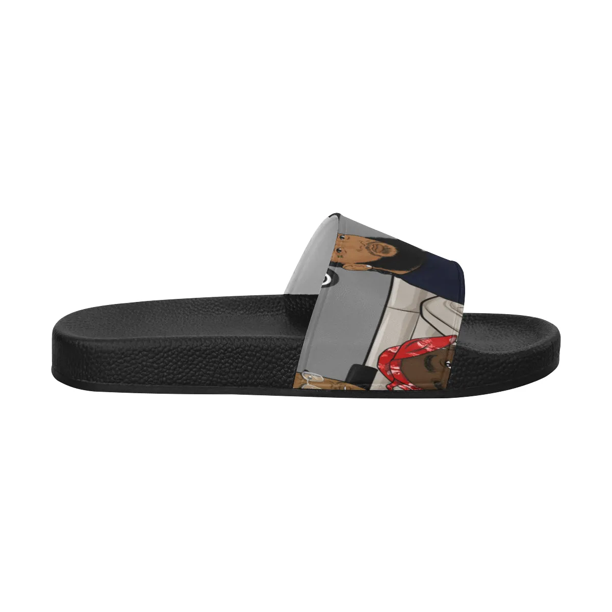 ANGEL OF THE HOOD Men's Slide Sandals