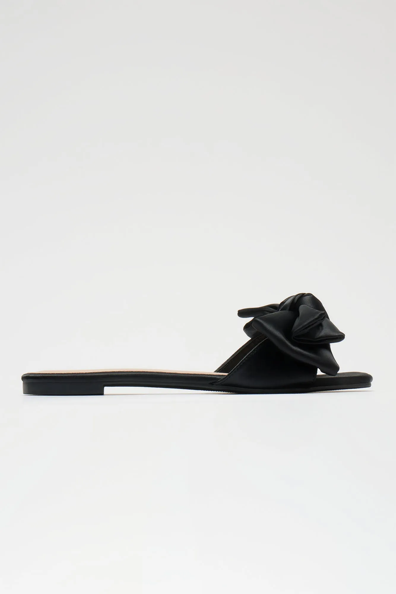 Arabella Flat Sandals - Black