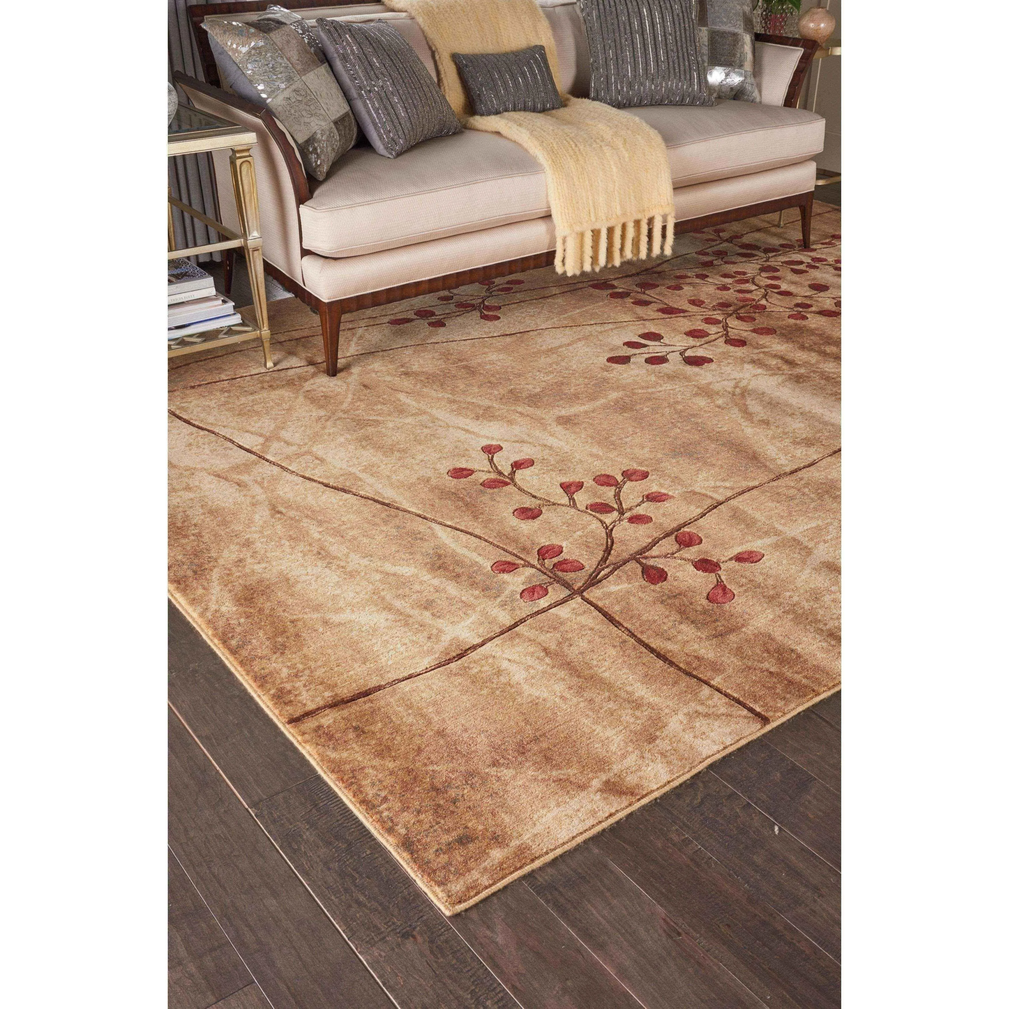 Area rugs - Nourison Somerset Latte Area Rug (5'3 x 7'5)