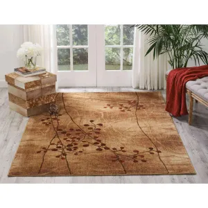 Area rugs - Nourison Somerset Latte Area Rug (5'3 x 7'5)