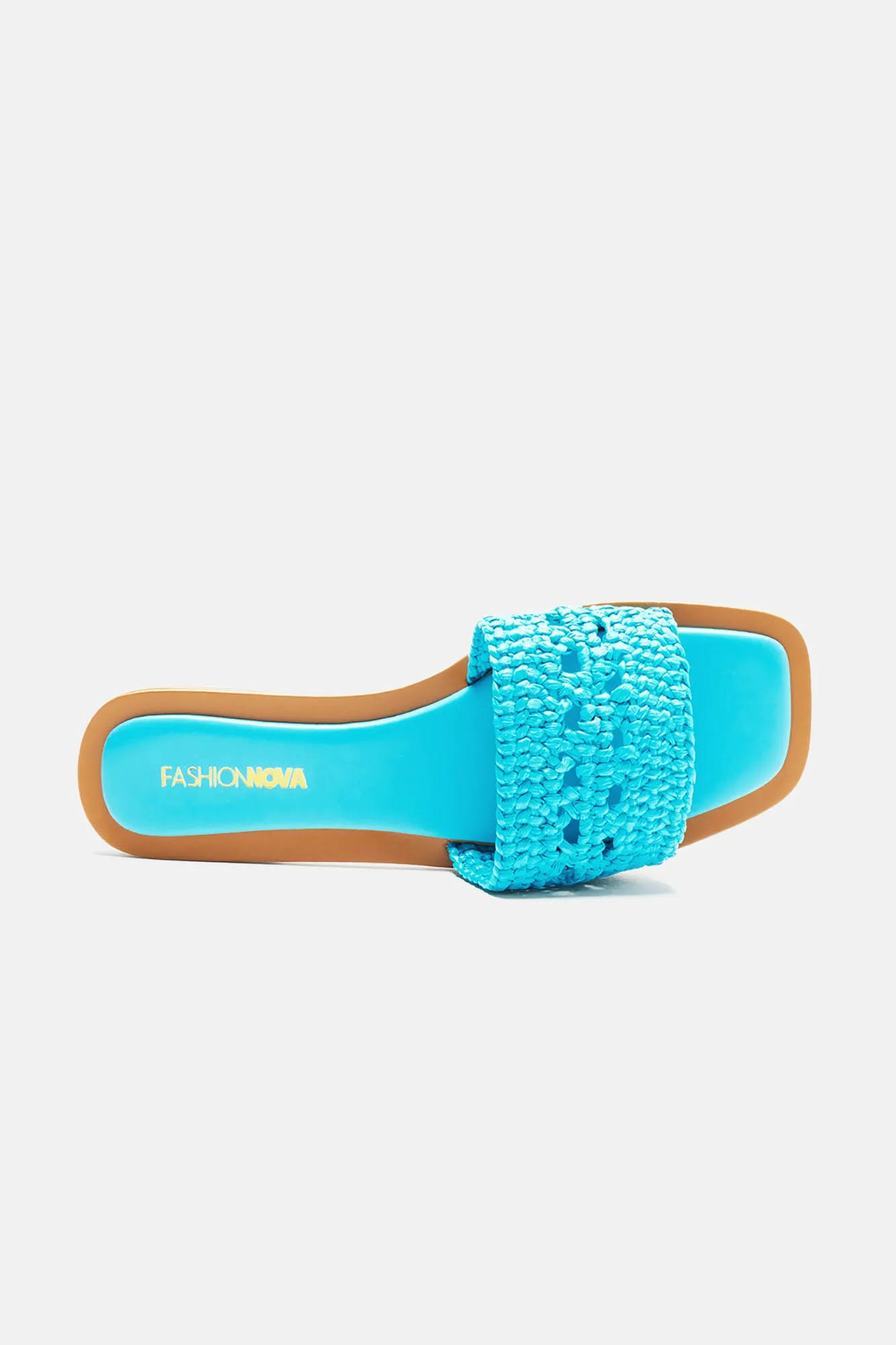 As Easy As That Flat Sandals - Blue