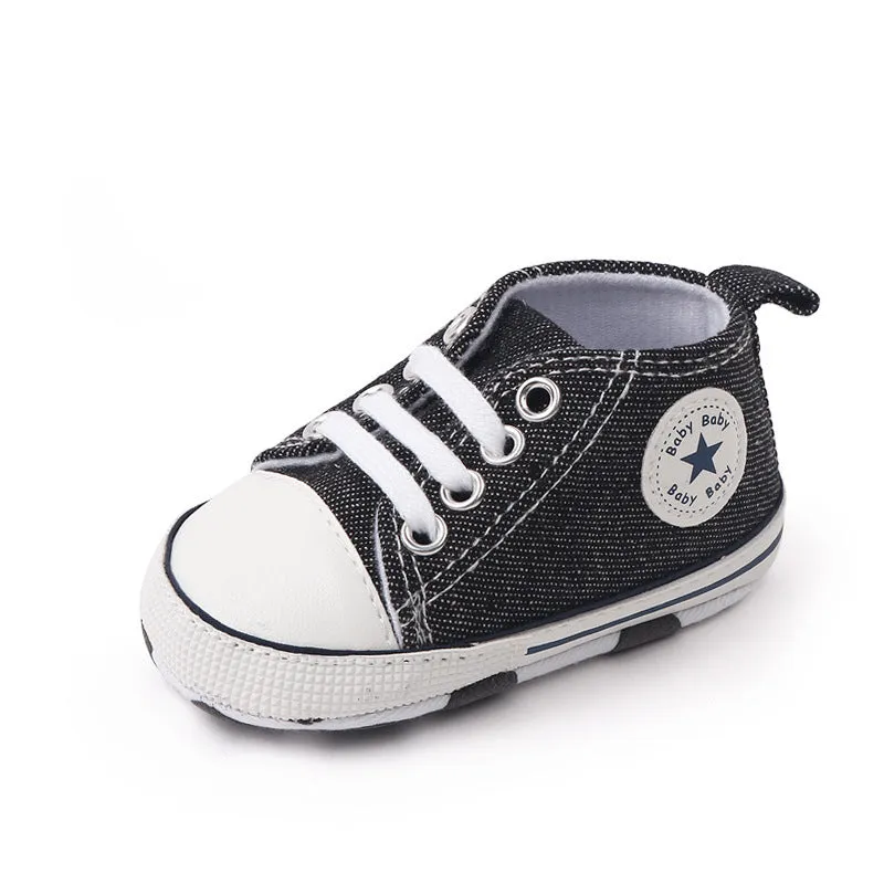 Baby Girls Boys Canvas Sneakers Shoes