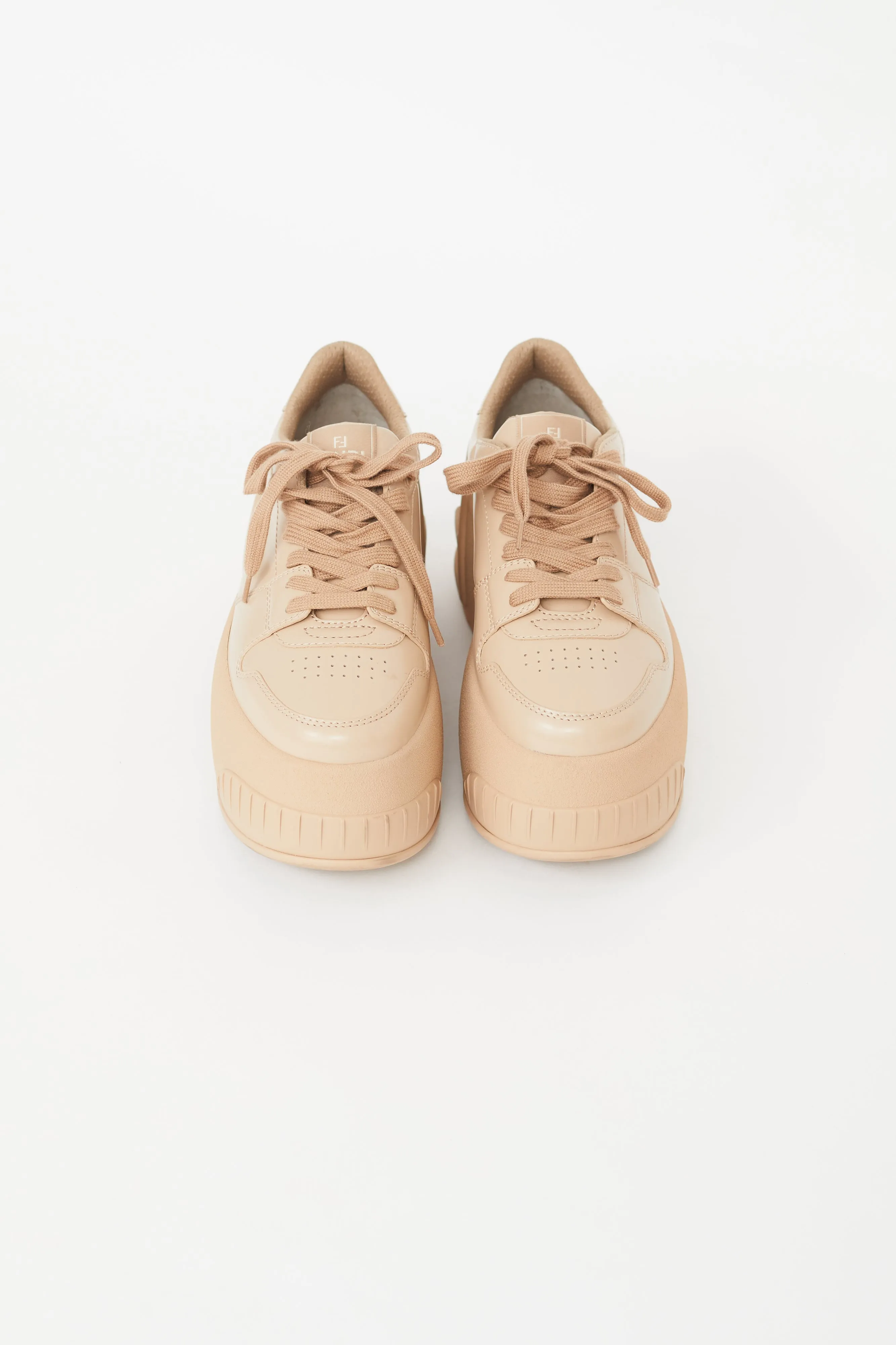 Beige Show Plaform Sneaker