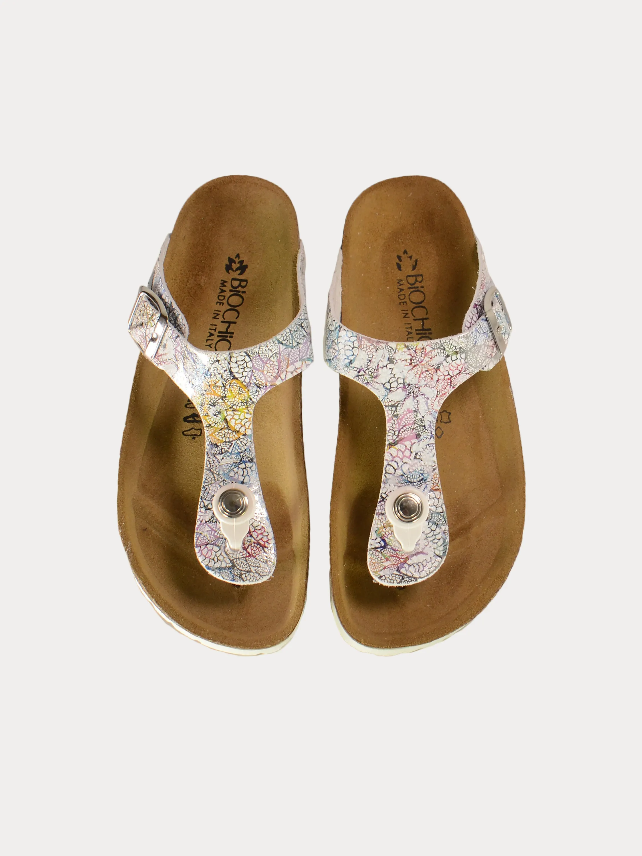 Biochic Girls Paisley Toe Flat Sandals