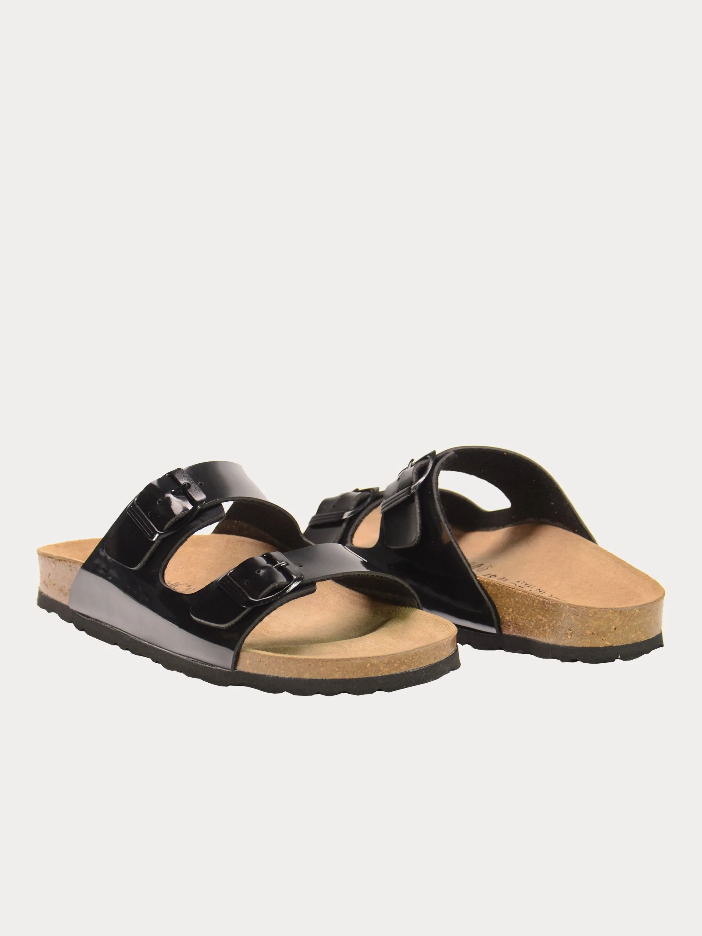 Biochic Glossy Flat Sandals