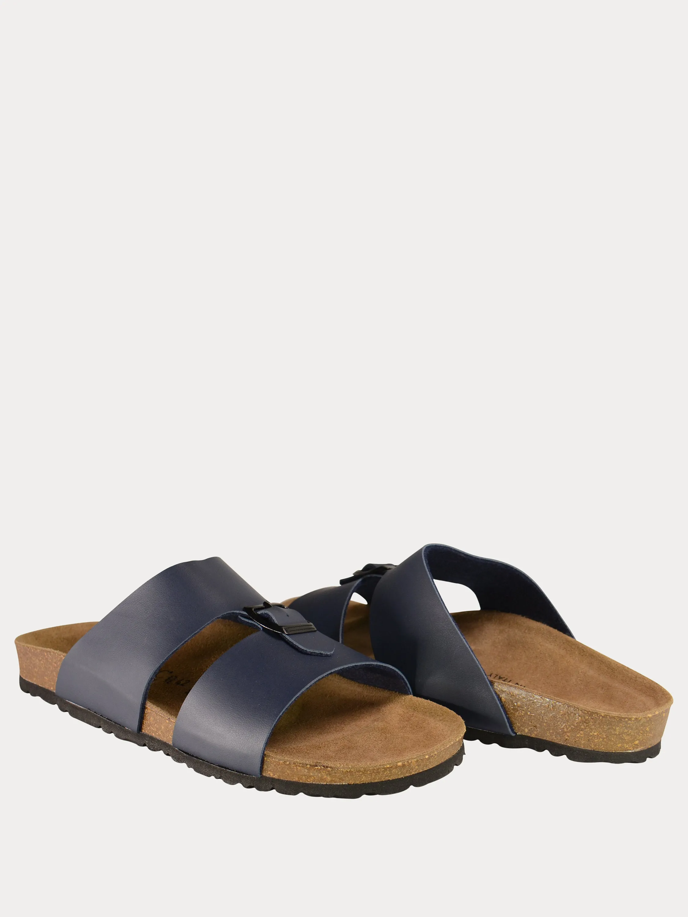 Biochic Men Flat Sandals in Leather