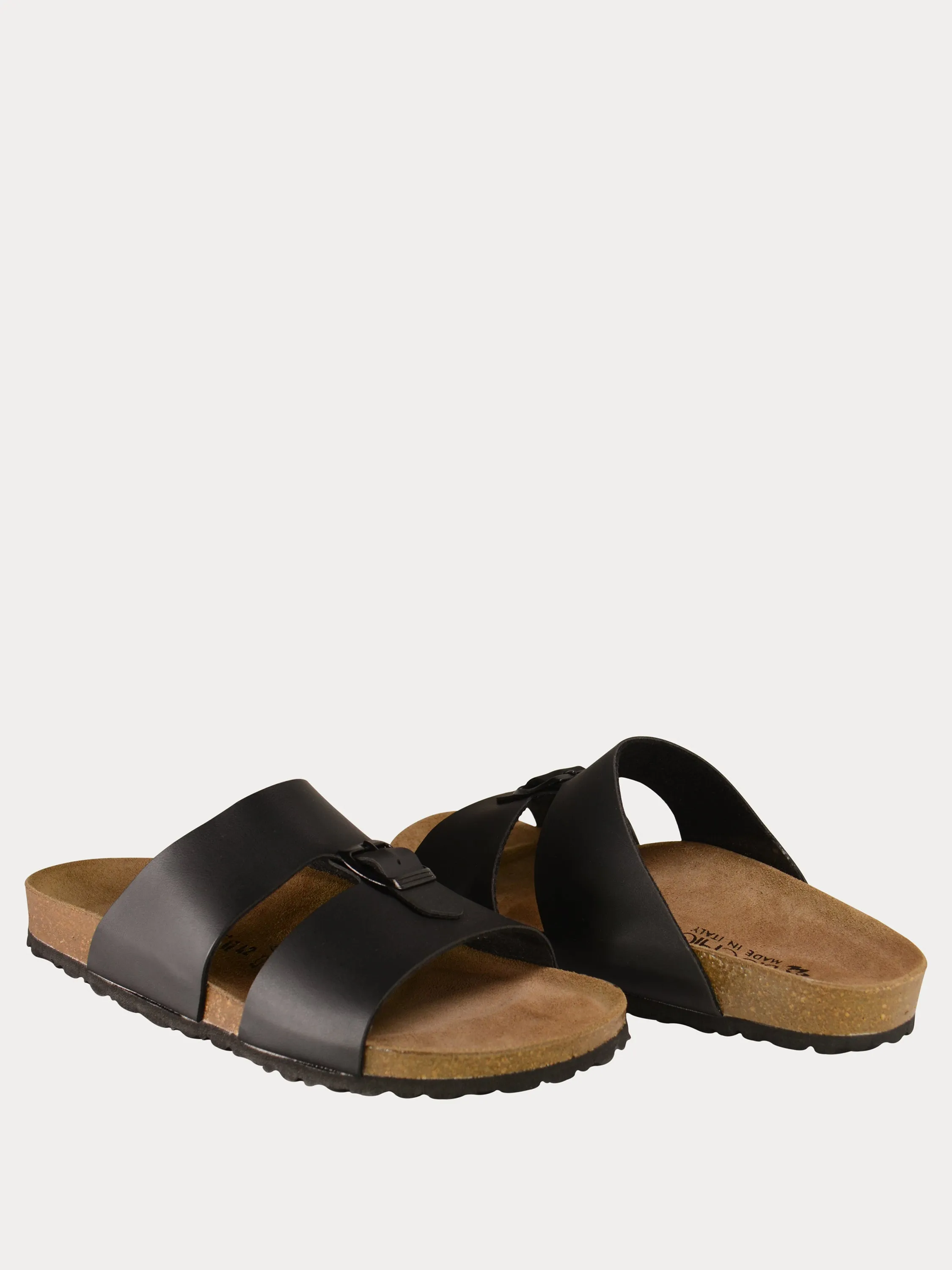 Biochic Men Flat Sandals in Leather