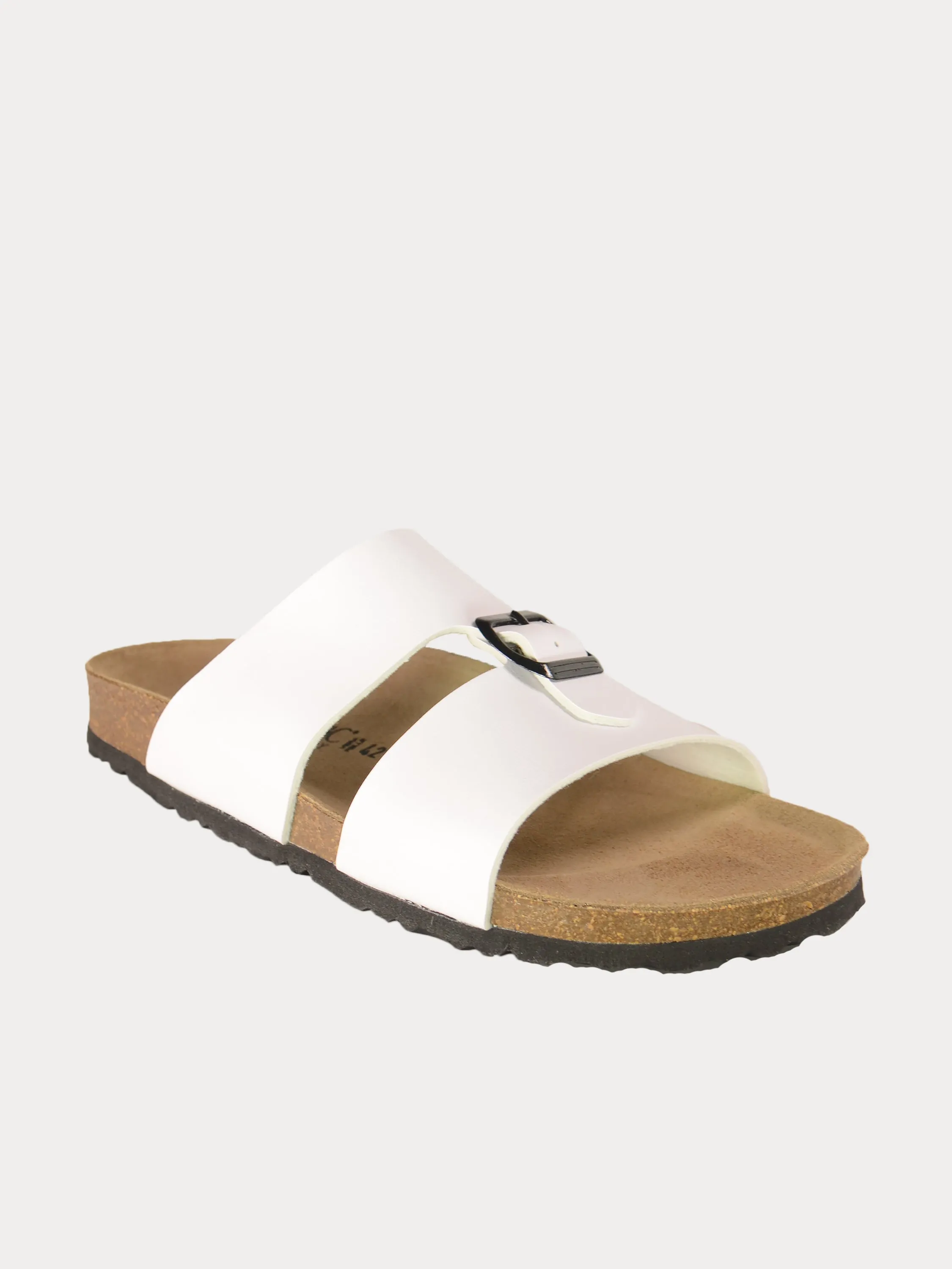 Biochic Men Flat Sandals in Leather