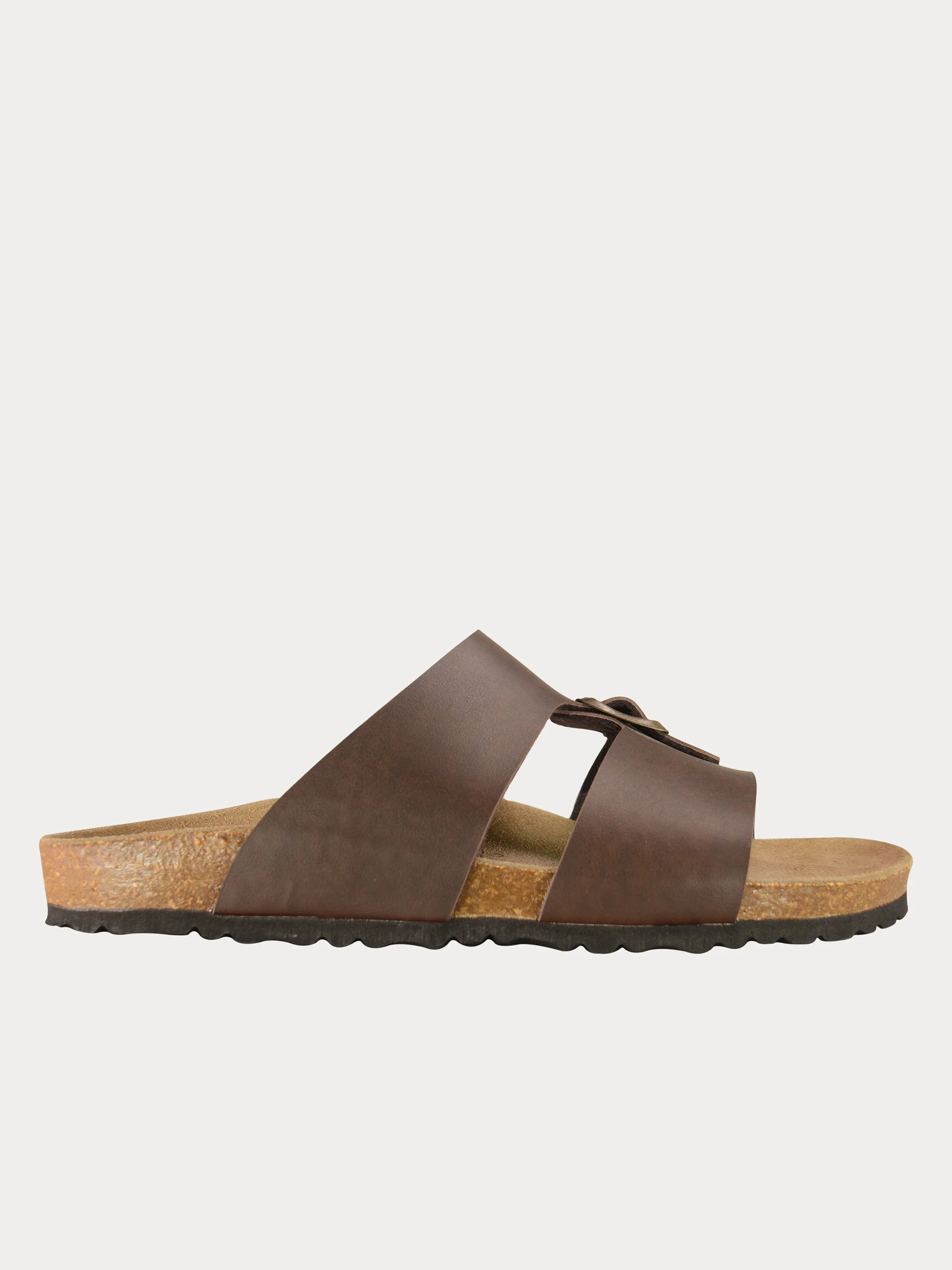 Biochic Men Flat Sandals in Leather