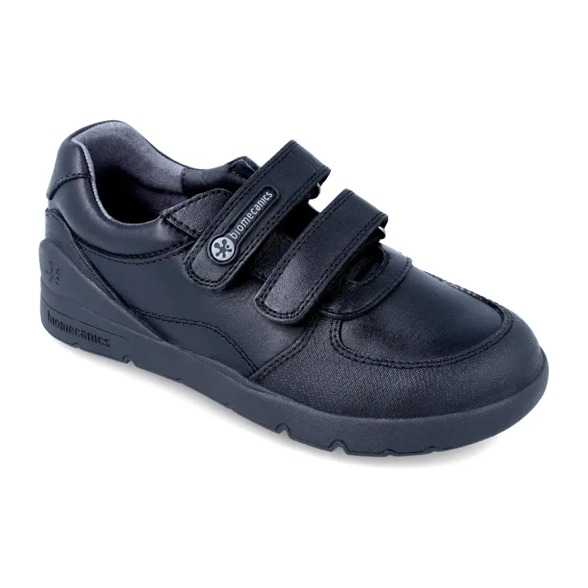 Biomecanics Boys School Shoe 231016-A Black