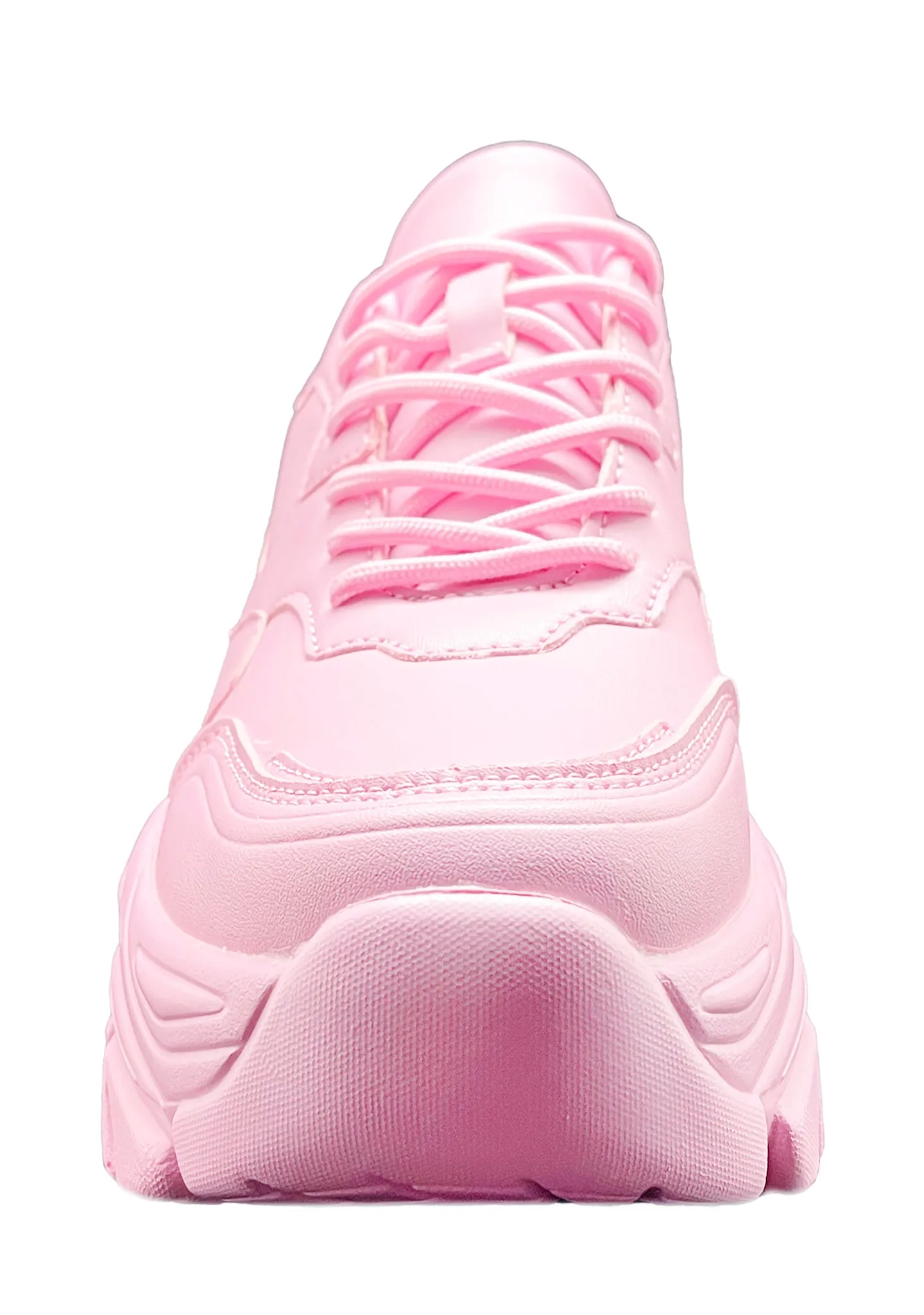 BLAIR Bubblegum Bass Pink Platform Sneakers