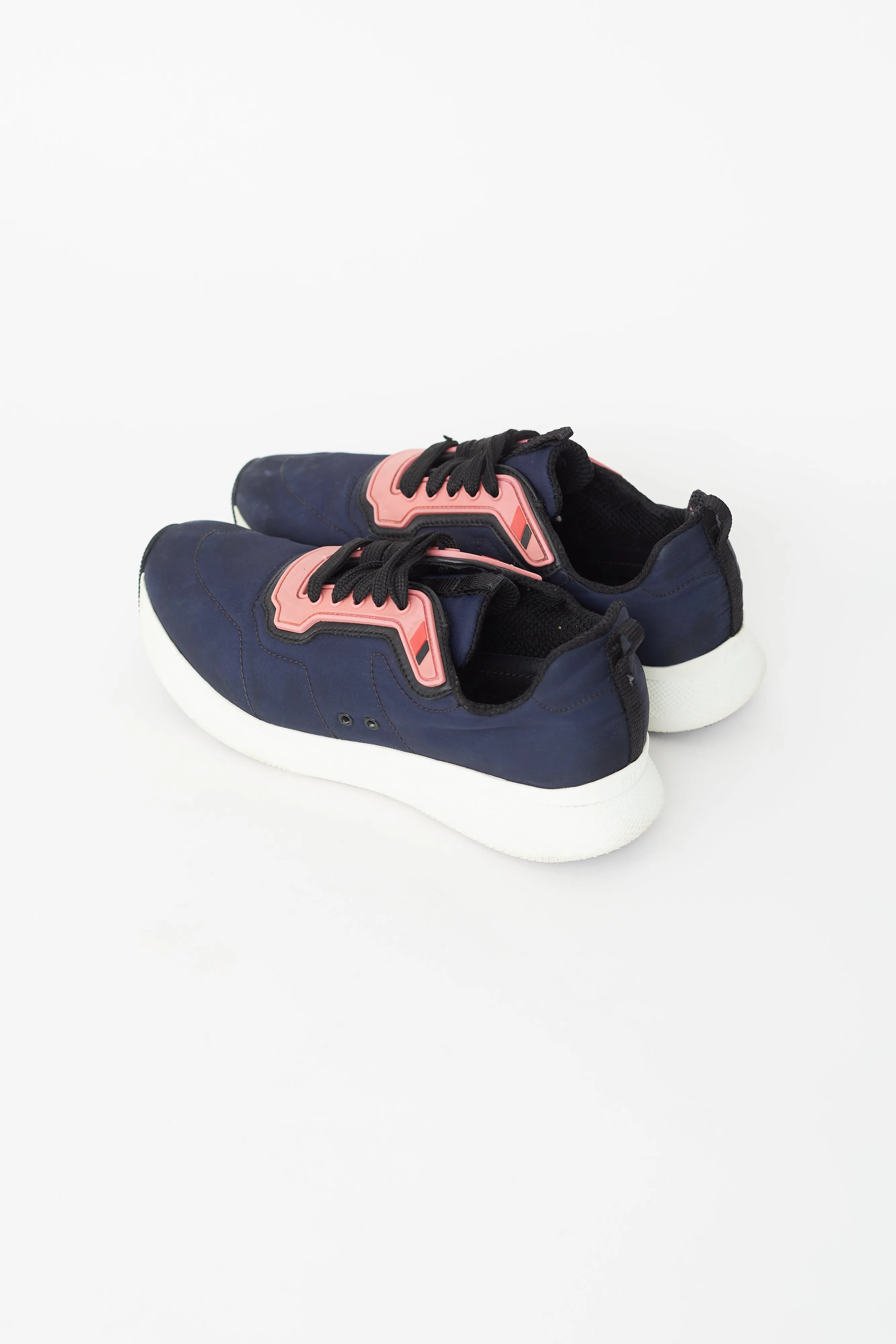 Blue & Pink Nylon Sneaker