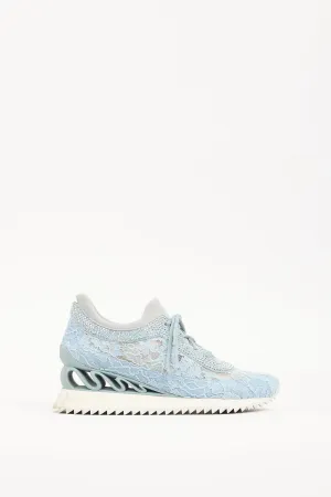 Blue Lace Reiko Wave Sneaker