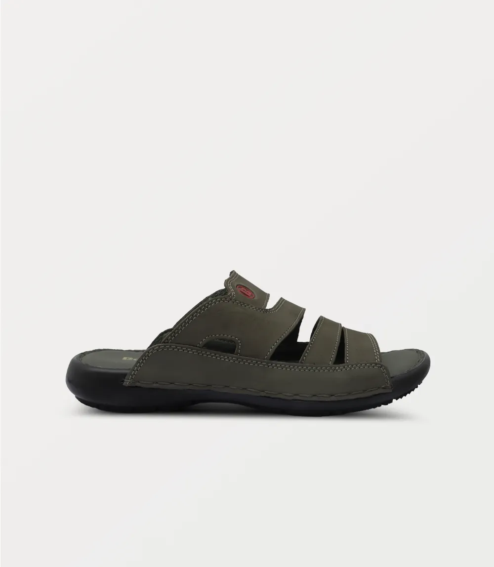 BM6850-OLIVE-Men Slipper