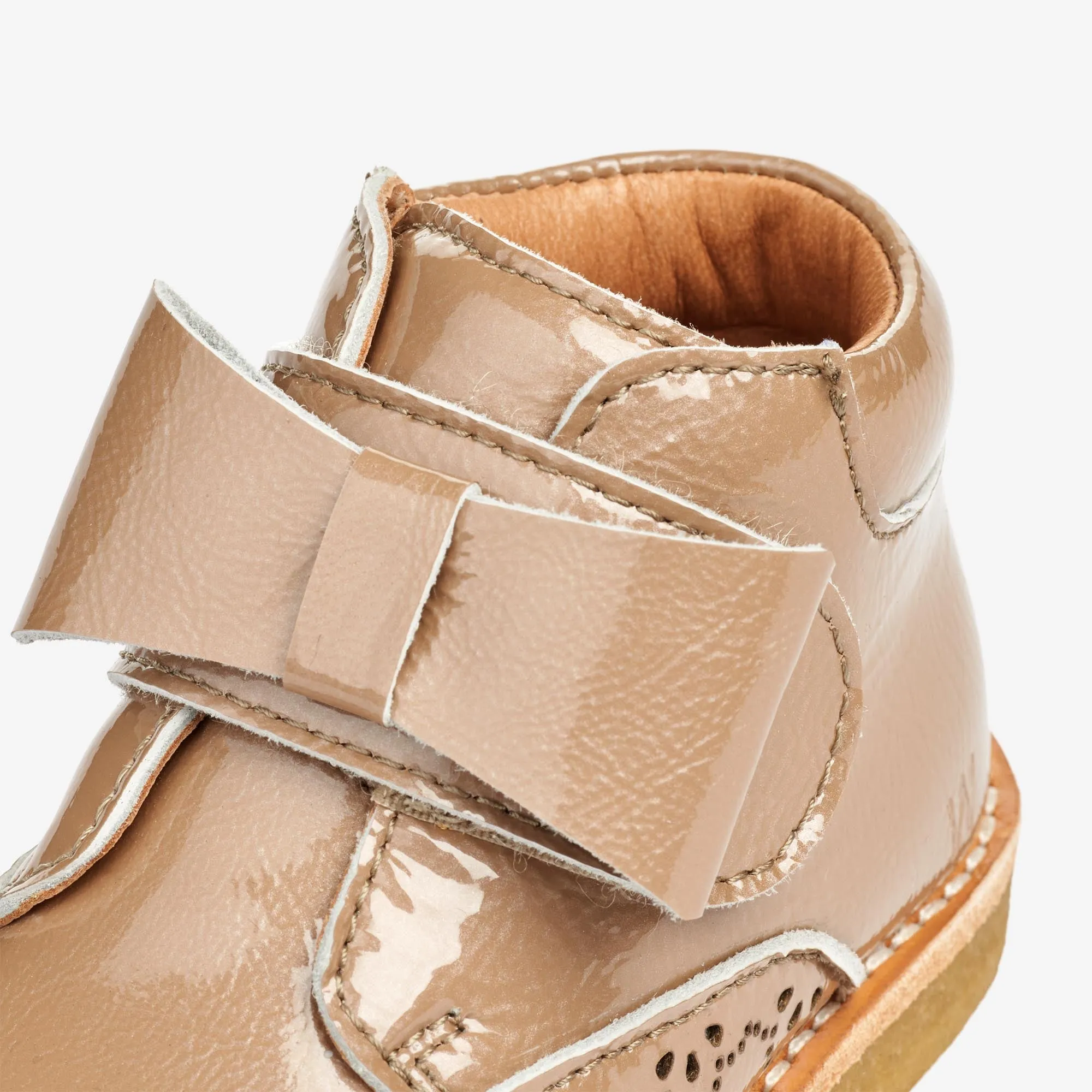 Bootie Velcro Bowy - beige