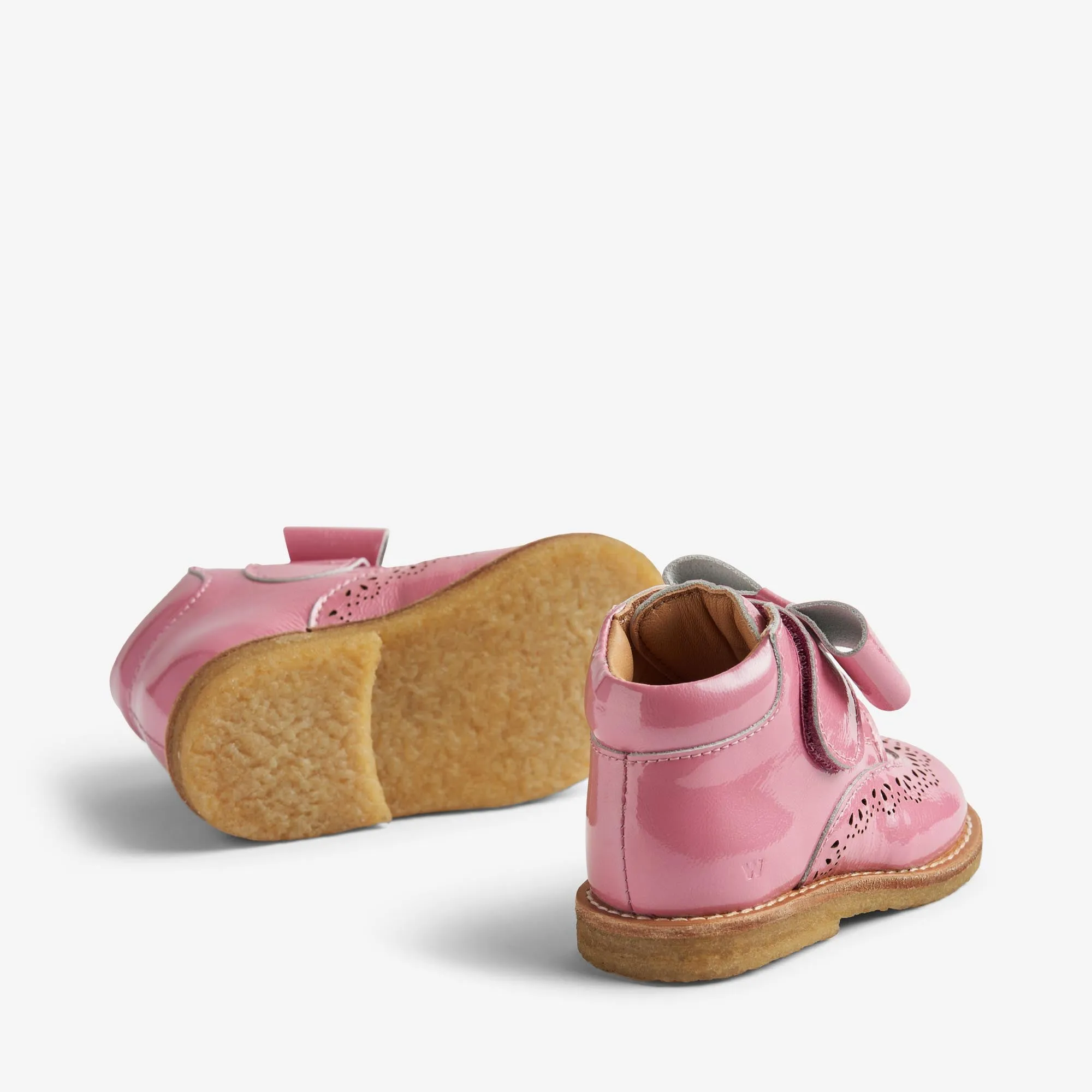 Bootie Velcro Bowy - pink