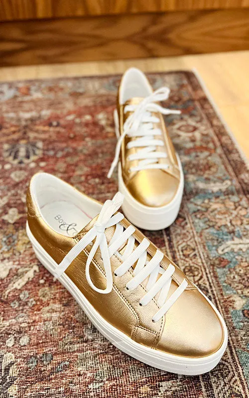 Bos & Co. Maya Sneakers, gold