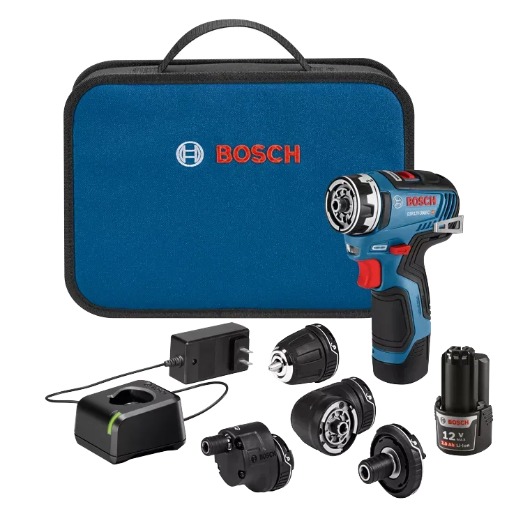 BOSCH 12V MAX Drill/Driver w/ 5-IN-1 FLEXICLICK® System