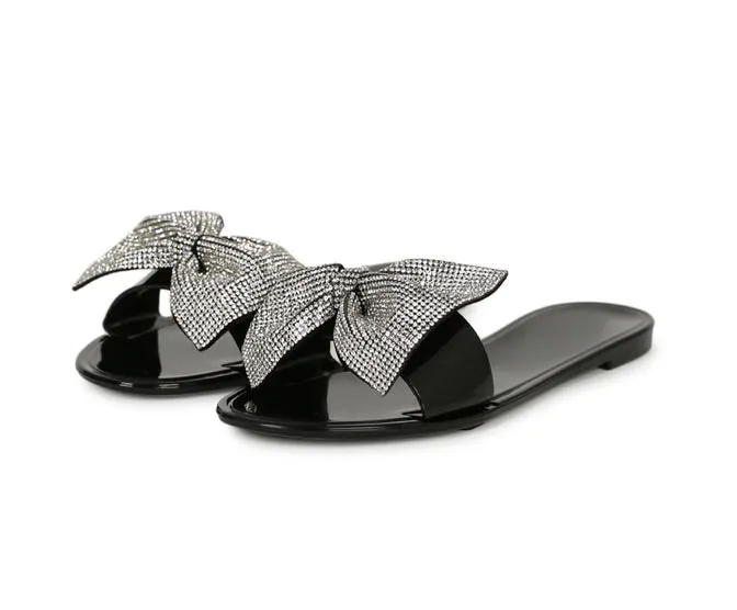 Bow Jelli Slide Sandal