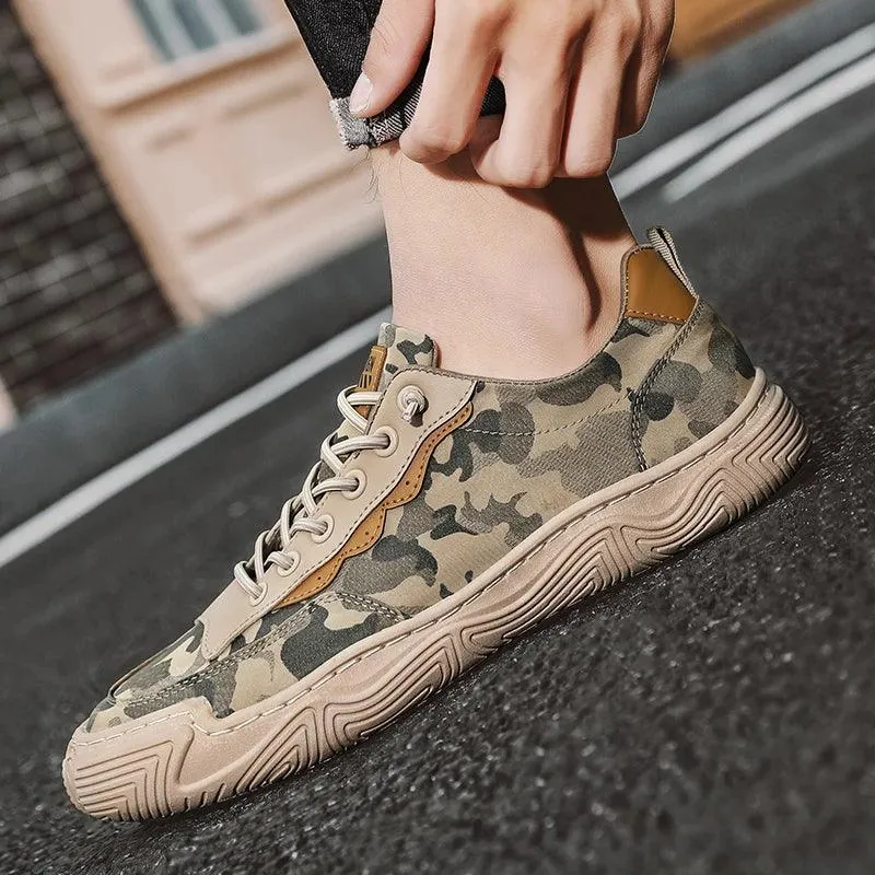 Camouflage Fashion Sneakers - Men's Casual Shoes SZ130