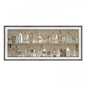 Canvas Framed Print - Gin Collection