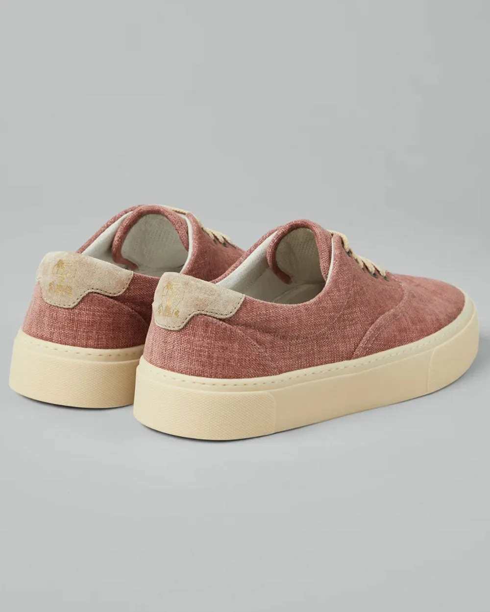 Canvas Sneakers in Ruby