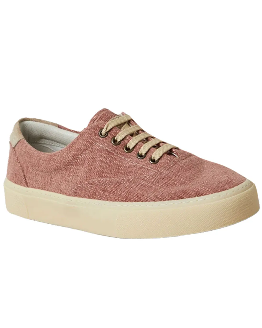 Canvas Sneakers in Ruby