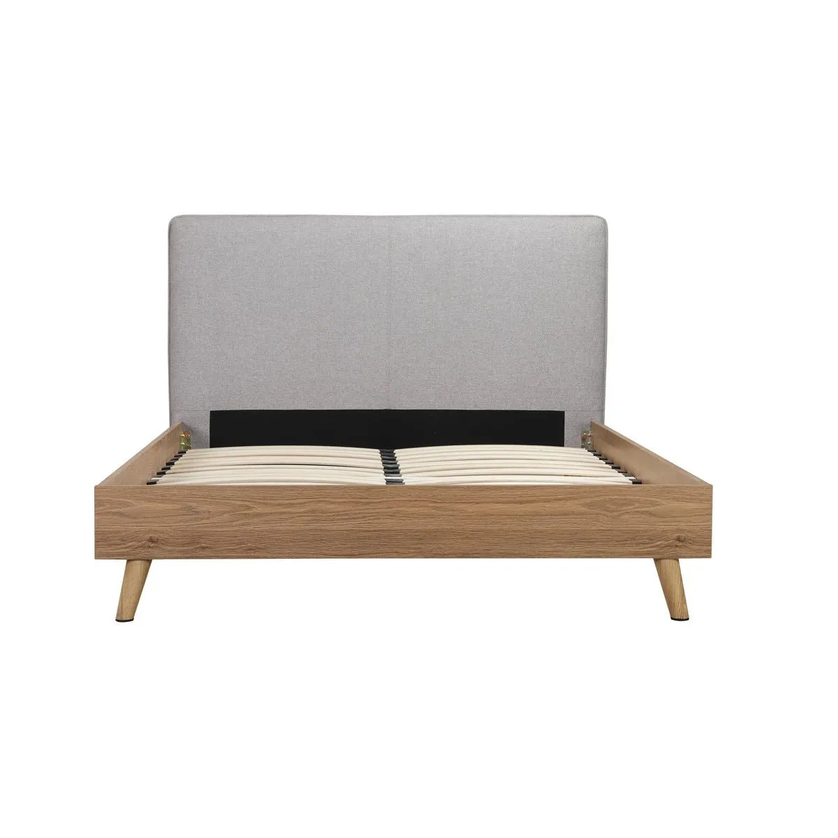 Cassidy Full Platform Bed with Upholstered Headboard