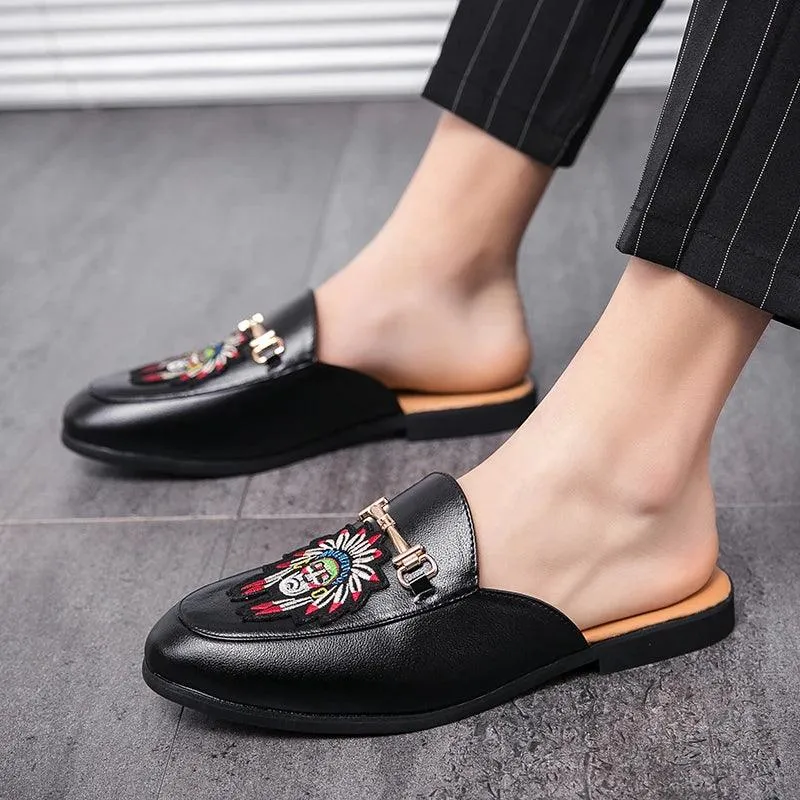 Casual Men Sandals Shoes - Mules