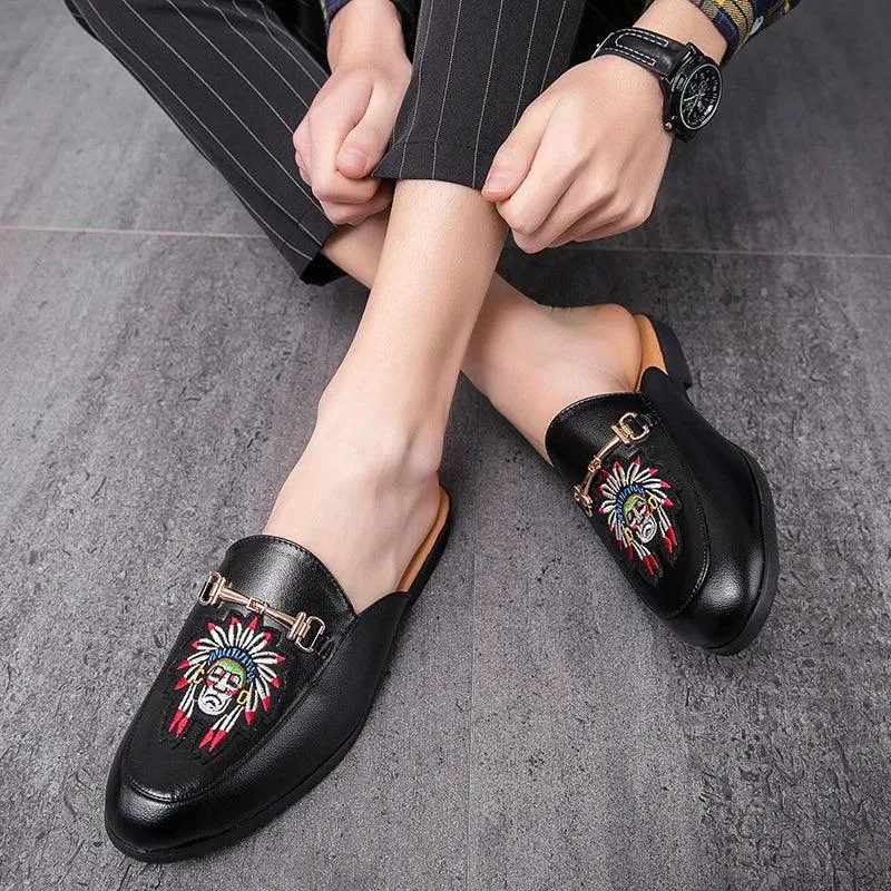 Casual Men Sandals Shoes - Mules