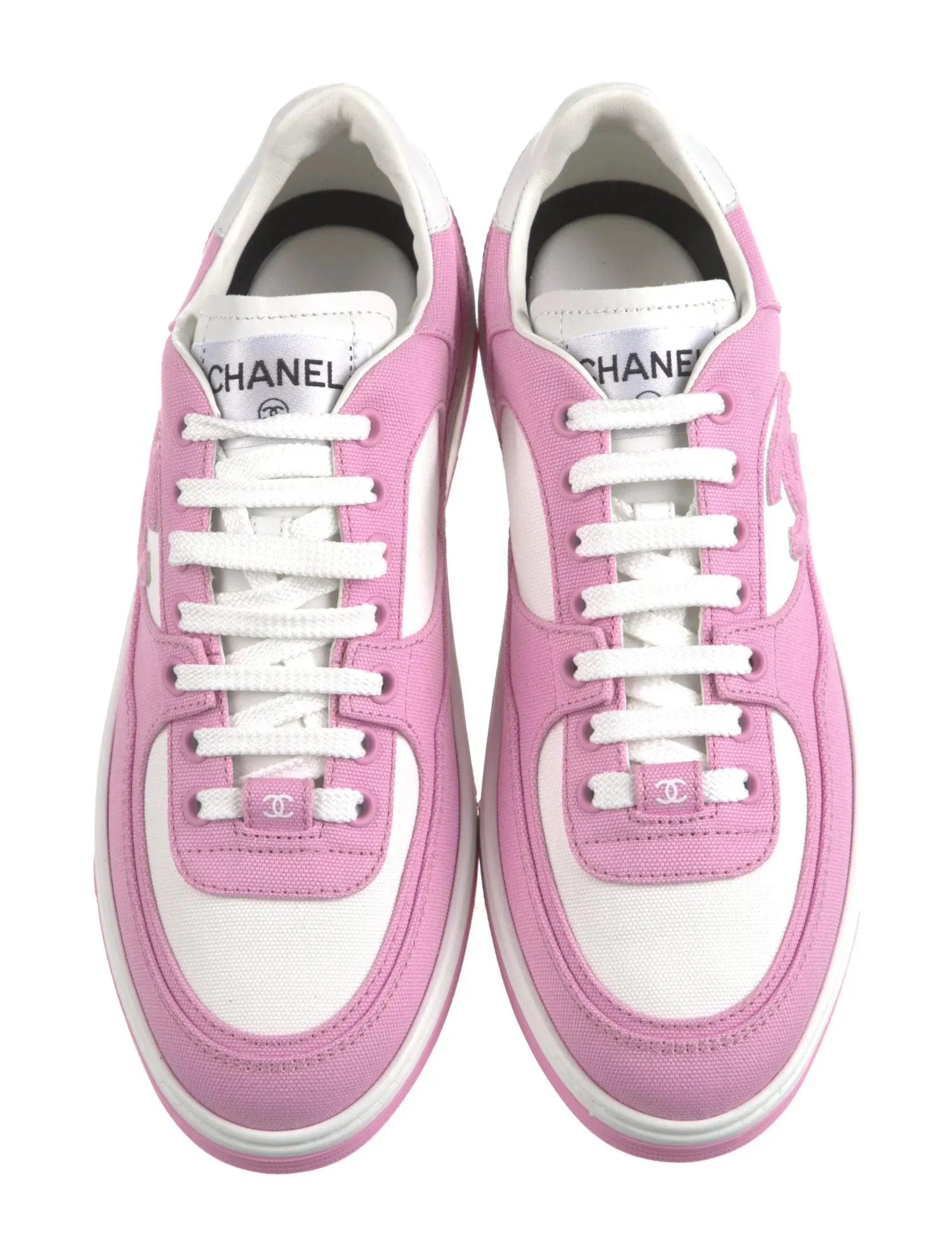 Chanel 2024 Interlocking CC Logo Sneakers