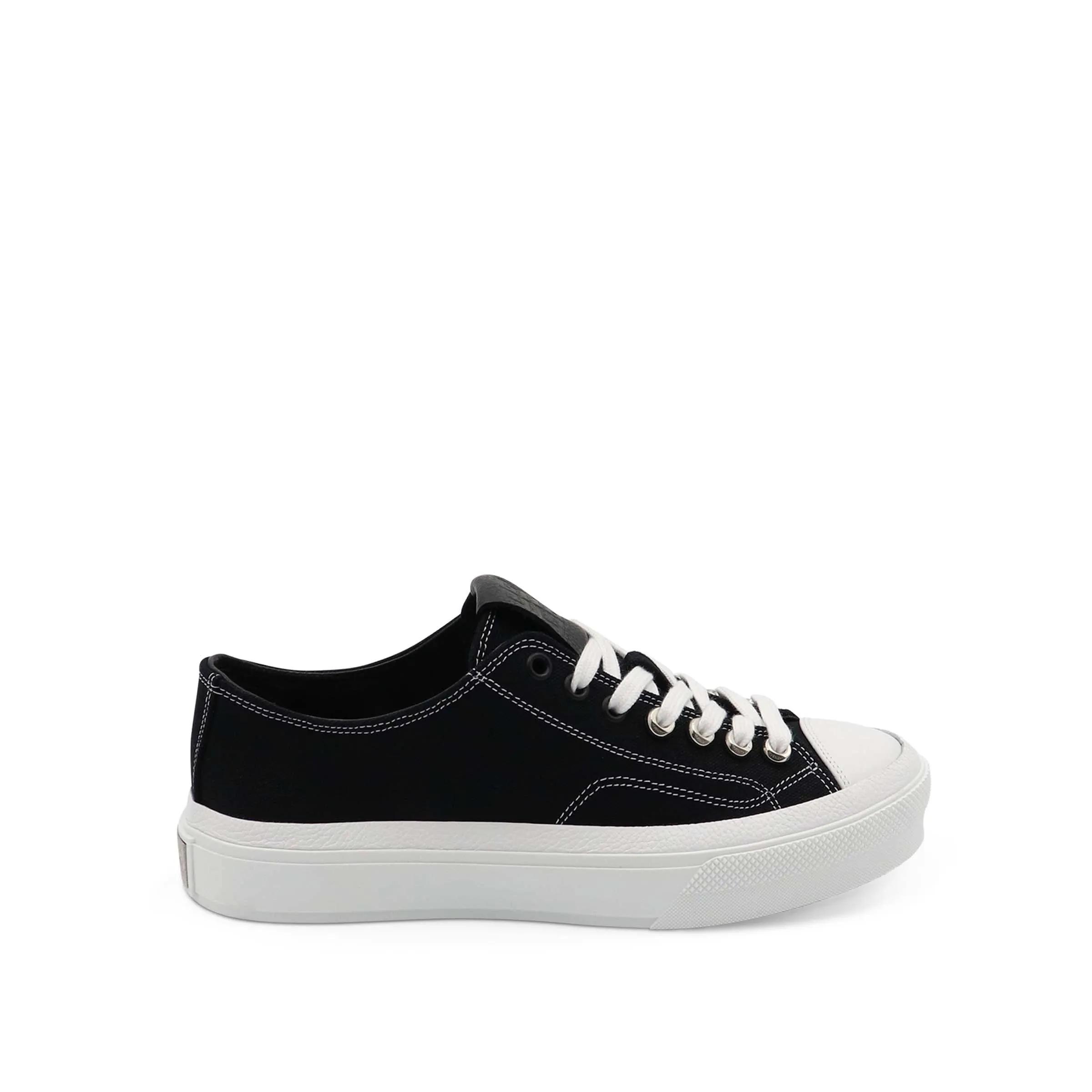 City Canvas Low Sneaker in Black