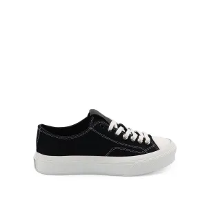 City Canvas Low Sneaker in Black