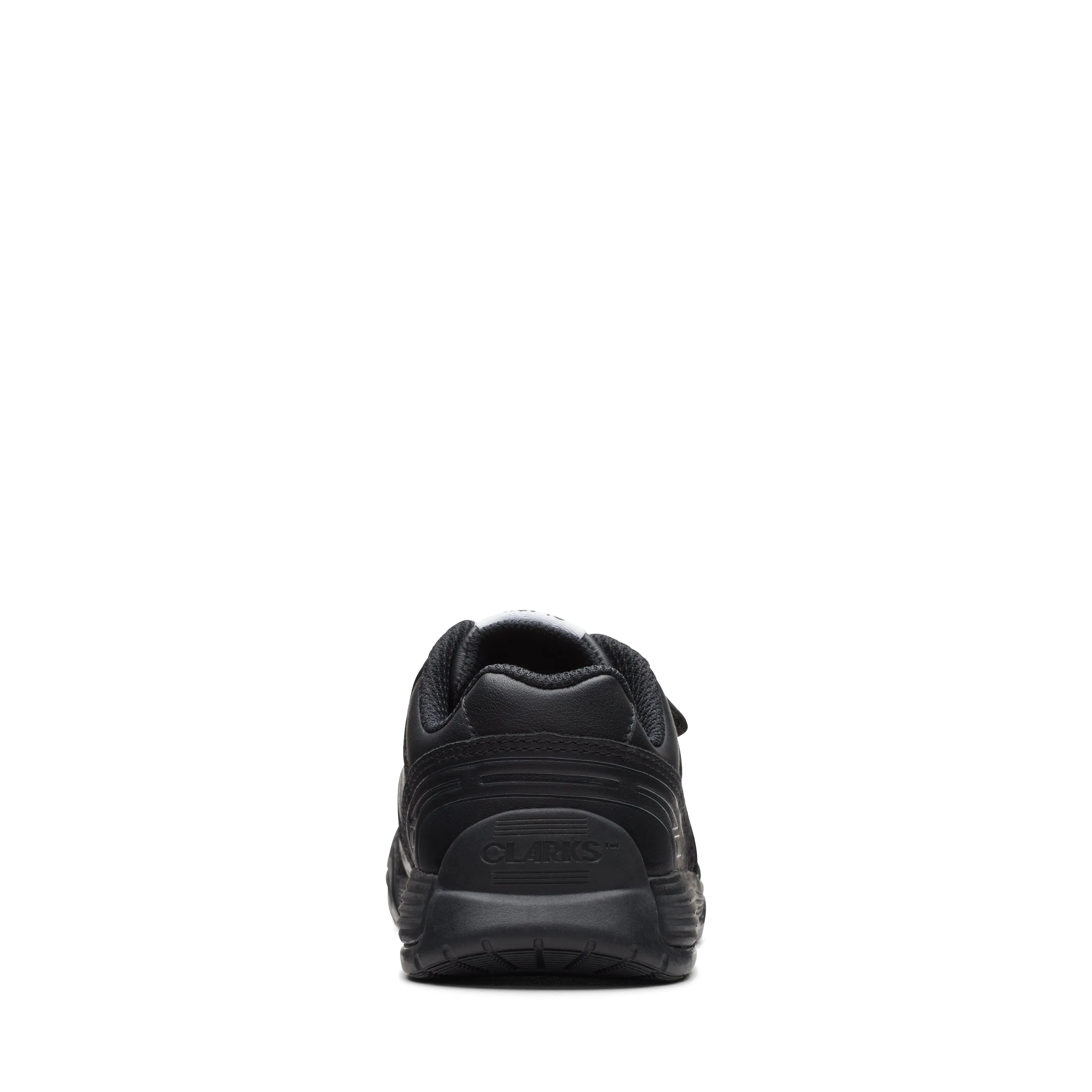 Clarks Cica Star Orb K Boys Black School Shoes